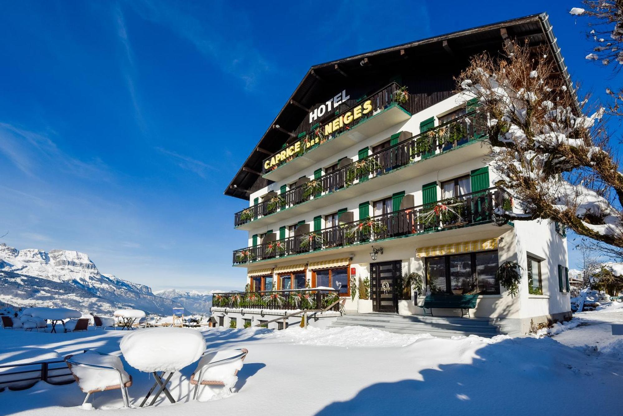 Hotel Le Caprice Des Neiges 孔布卢 外观 照片