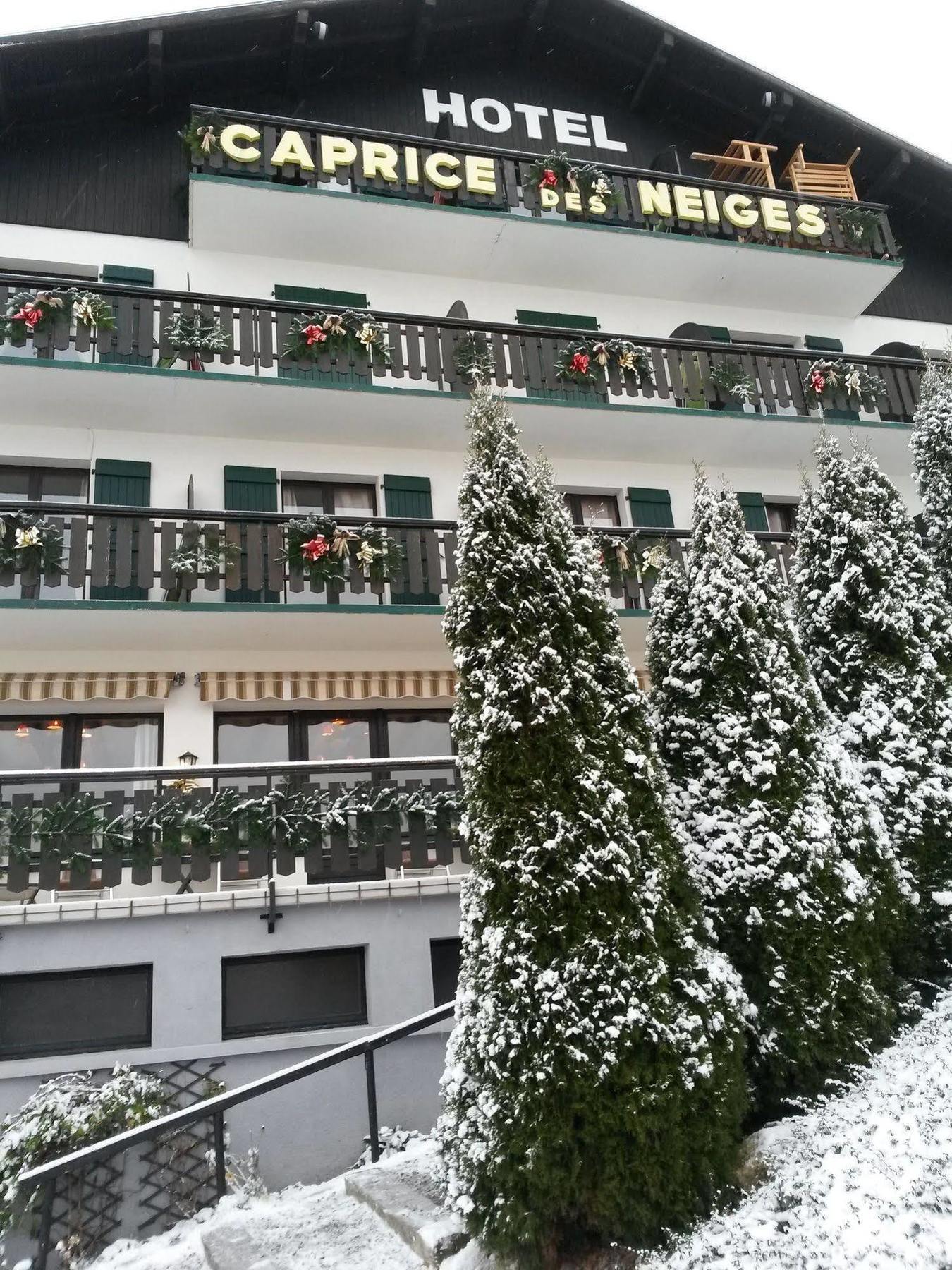 Logis Hotel Le Caprice Des Neiges 孔布卢 外观 照片